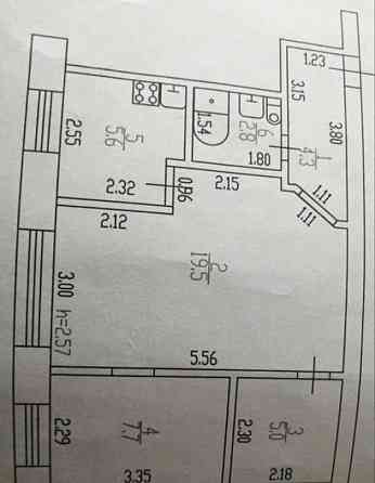 2-комн. квартира, 44 м2, 1/4 эт. Тальменка