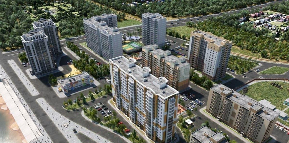 1-комн. квартира, 41.53 м2, 11/15 эт. Благовещенск - изображение 1