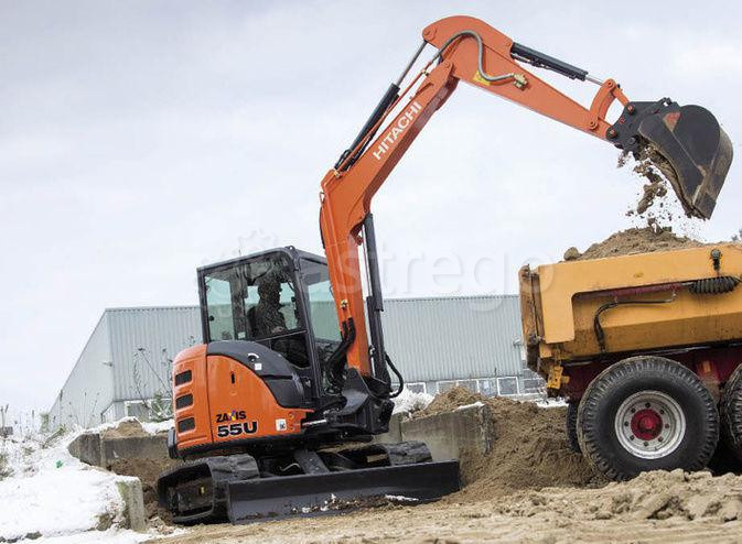 Мини-Экскаватор HITACHI ZX55U Набережные Челны - изображение 1
