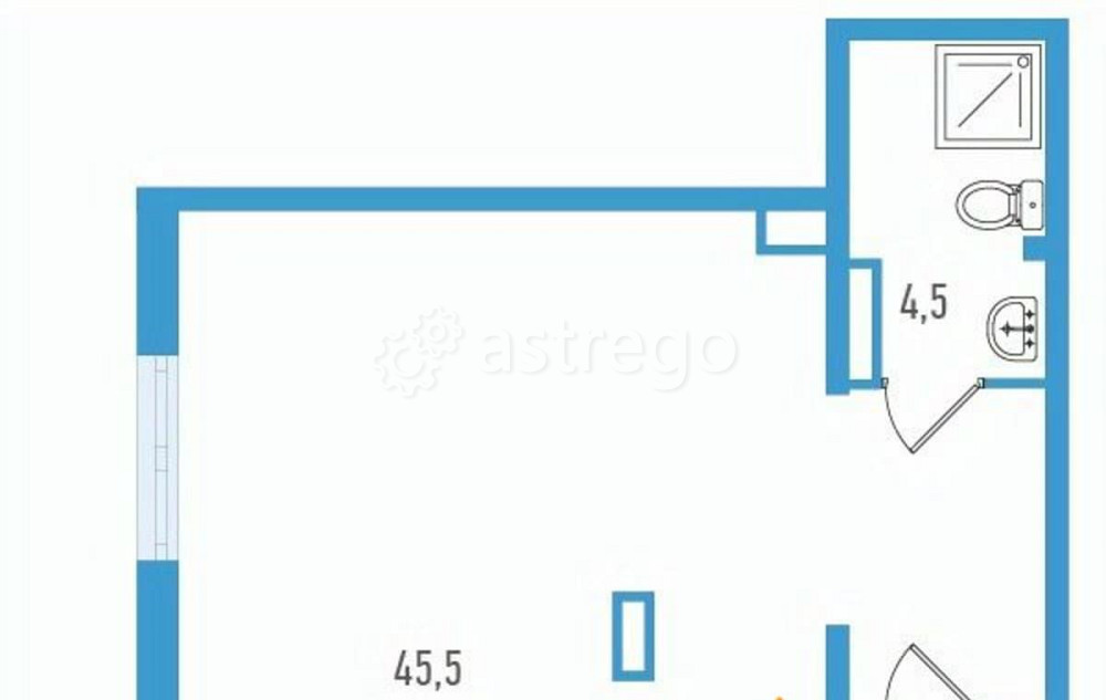 Свободного назначения, 53.3 м2 Санкт-Петербург - изображение 3