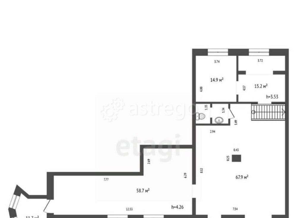 Офис, 179.5 м2 Красноярск - изображение 6