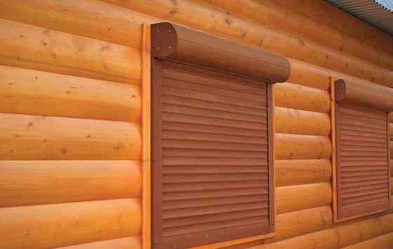 Рольставни с круглым коробом Челябинск