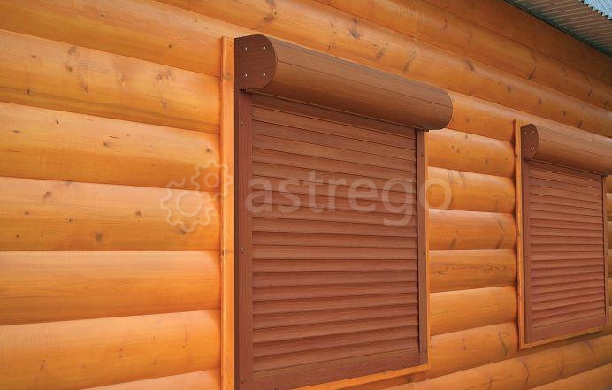 Рольставни с круглым коробом Челябинск - изображение 1