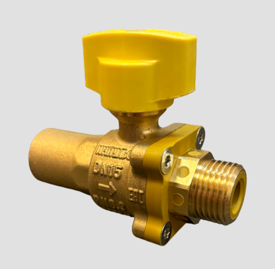 Газовый кран ИНПУ 39001-015-06-04 5 степеней защиты DN15 (1/2") Москва