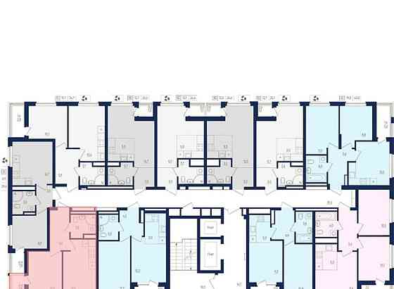 1-комн. квартира, 33.3 м2, 8/22 эт. Уфа