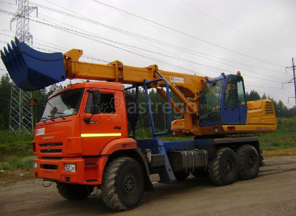 Экскаватор-планировщик УДС-114 на базе КАМАЗ 43118 Самара - изображение 1