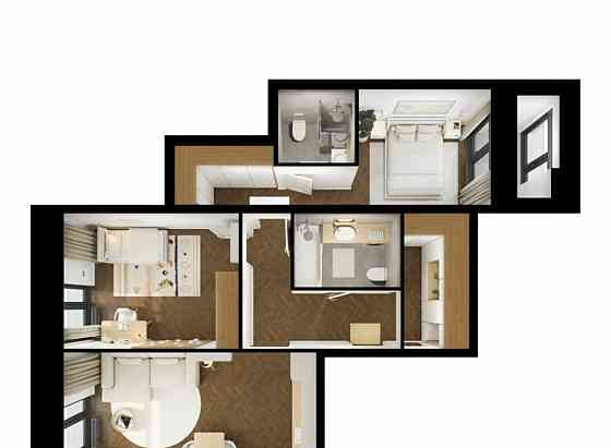 2-комн. квартира, 71.5 м2, 2/8 эт. Санкт-Петербург