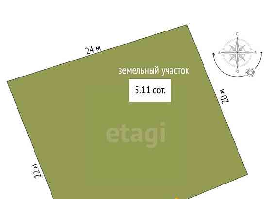 Дом, 65 м2, 5.11 сотки, 1 эт. Котлас