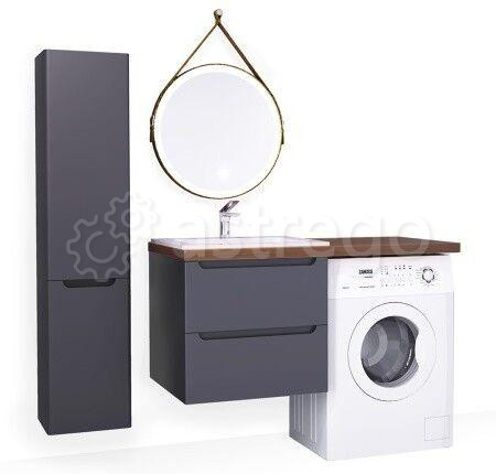 Раковина Modul 65 (литьевой мрамор) 620х450х200 см Mol.08.65/W JORNO Новосибирск - изображение 1