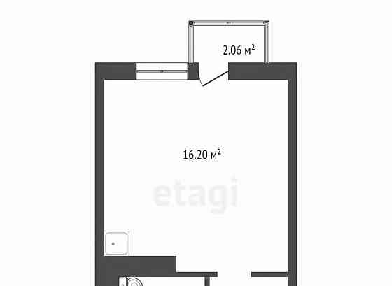 Студия, 30.8 м2, 21/25 эт. Красноярск