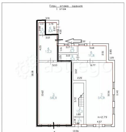 Торговое помещение, 74.5 м2 Старый Оскол - изображение 5