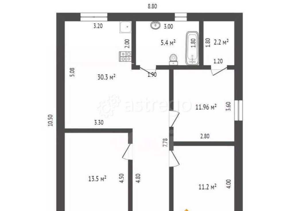 Дом, 81 м2, 6 соток, 1 эт. Дмитров - изображение 5