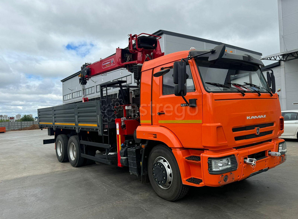 КМУ КАМАЗ 43118-73094-50 (Евро-5) + КМУ ИНМАН ИТ-200 + борт 6,2м. + бур 350мм. (без спальника) Екатеринбург - изображение 1