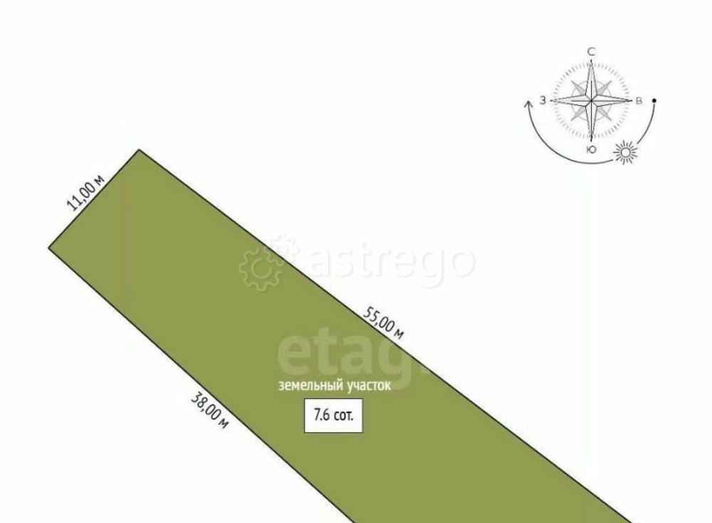 Земельный участок, 7.6 сотки Благовещенск - изображение 1