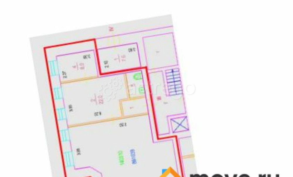 Свободного назначения, 121.4 м2 Москва - изображение 2