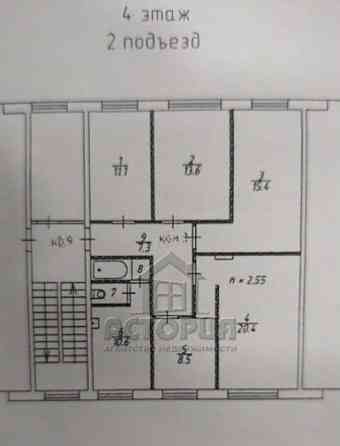 Комната, 15.5 м2, 4/5 эт. Красноярск