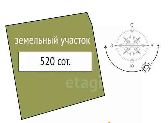 Земельный участок, 5.2 га Алтайское