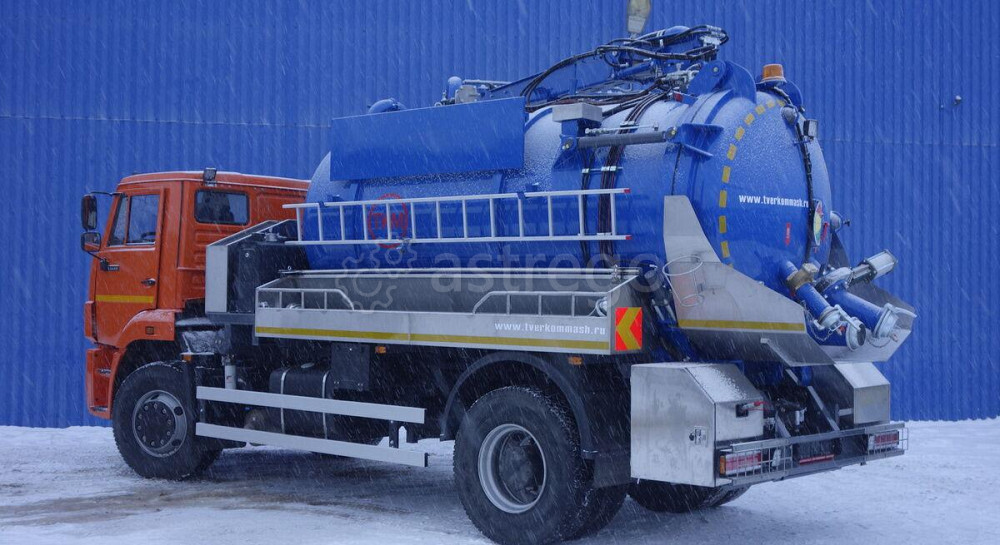 ТКМ-621 (илосос, КАМАЗ-53605-3952-48, 8+1м3, насос 1850 м3/час, сист. гидроразмыва) Краснодар - изображение 1
