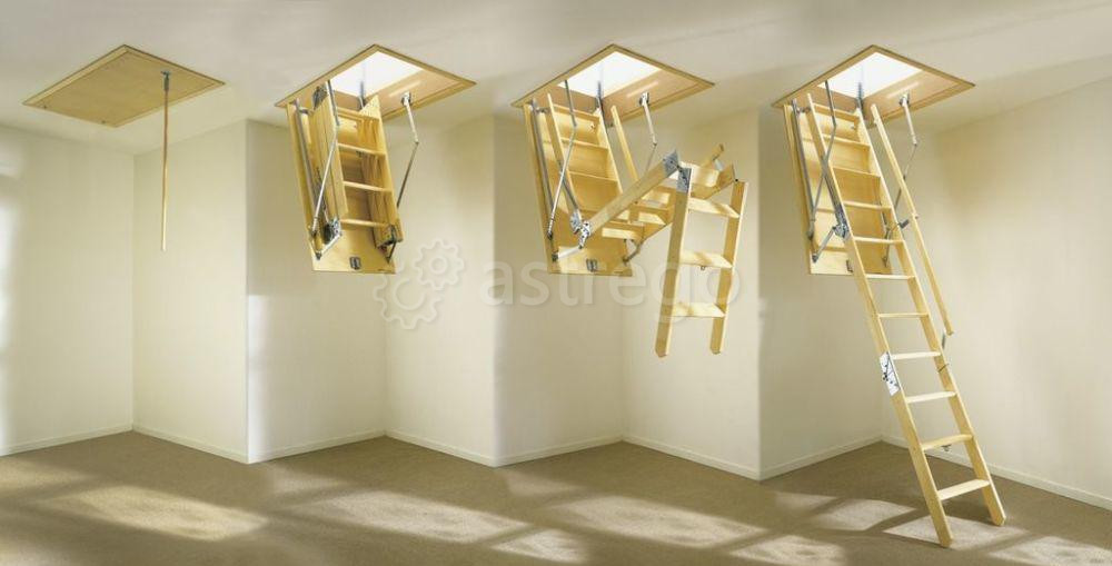 Деревянная чердачная лестница Факро FAKRO Пятигорск - изображение 1