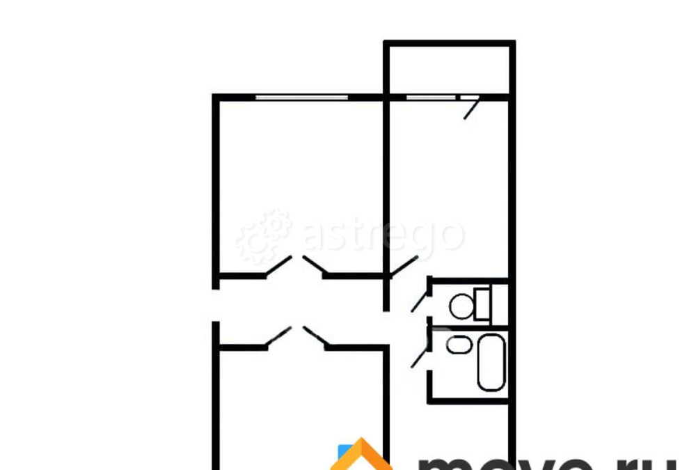 3-комн. квартира, 79 м2, 7/7 эт. Москва - изображение 4