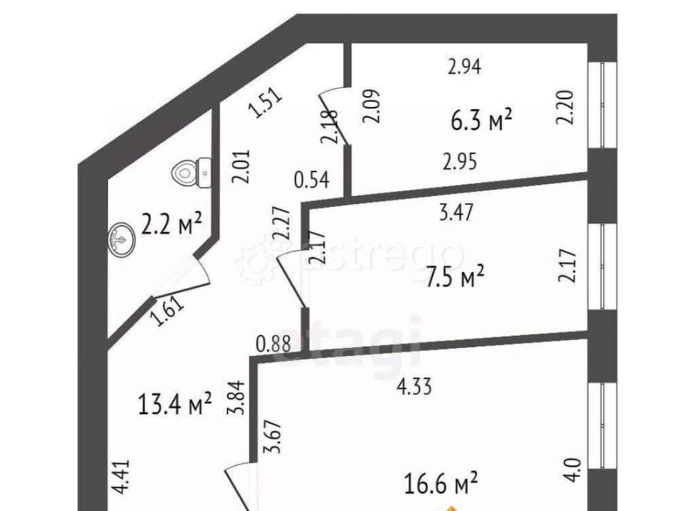 Офис, 46.2 м2 Санкт-Петербург - изображение 5