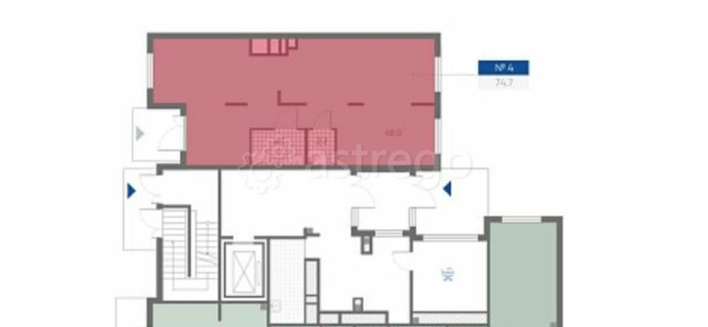 Свободного назначения, 74 м2 Санкт-Петербург - изображение 2