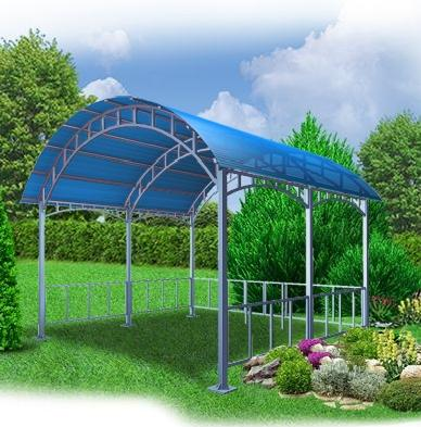 Беседка Для Сада с перилами 3*4 Тольятти