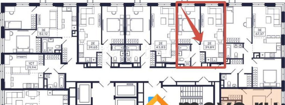 1-комн. квартира, 40 м2, 9/28 эт. Красногорск - изображение 6