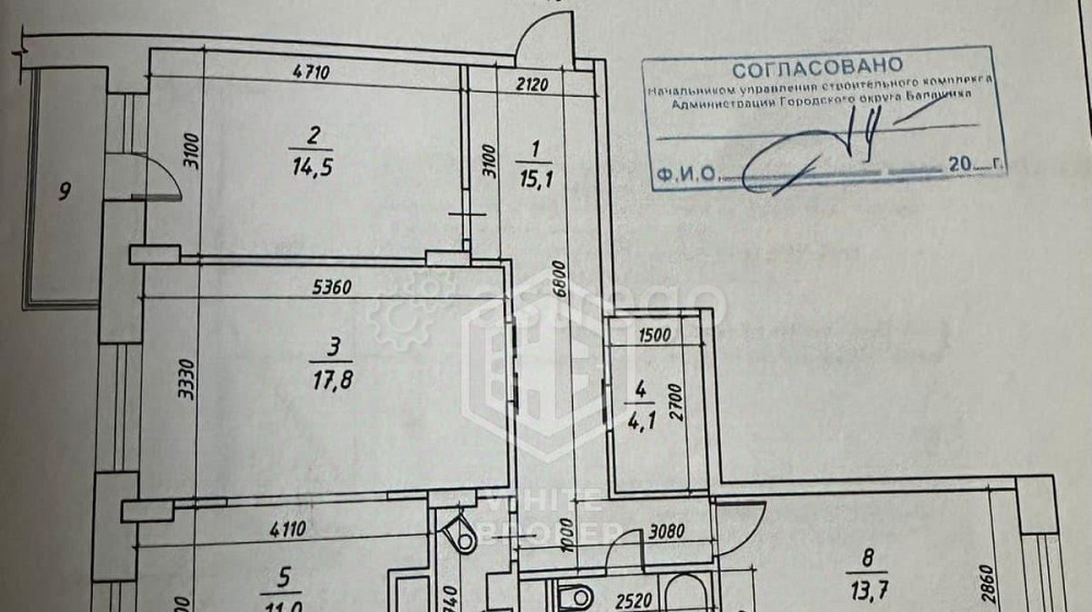 3-комн. квартира, 87 м2, 5/18 эт. Балашиха - изображение 7