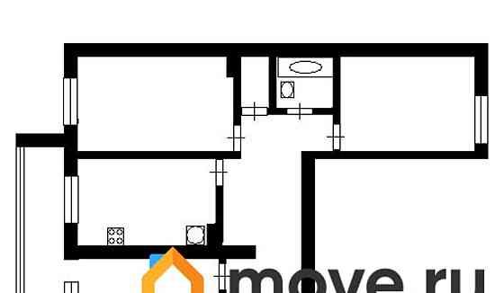 3-комн. квартира, 80 м2, 3/3 эт. Сергиев Посад