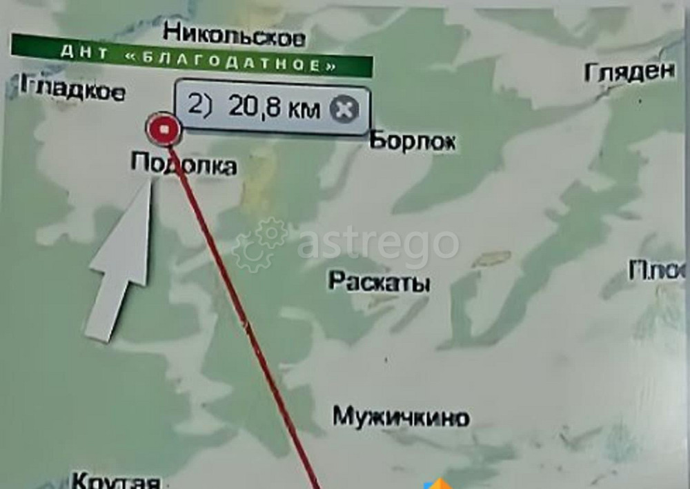 Земельный участок, 8 га Емельяново - изображение 1