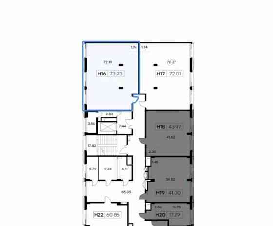 Офис, 73 м2 Санкт-Петербург