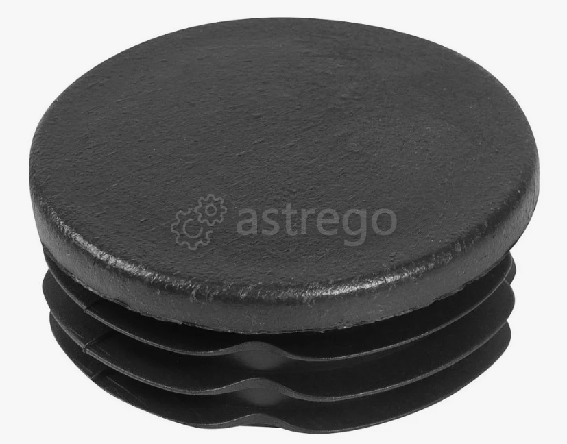 Заглушка декоративная пластиковая для труб Разм.: 63 мм, Мат-л: ПНД Тольятти - изображение 1