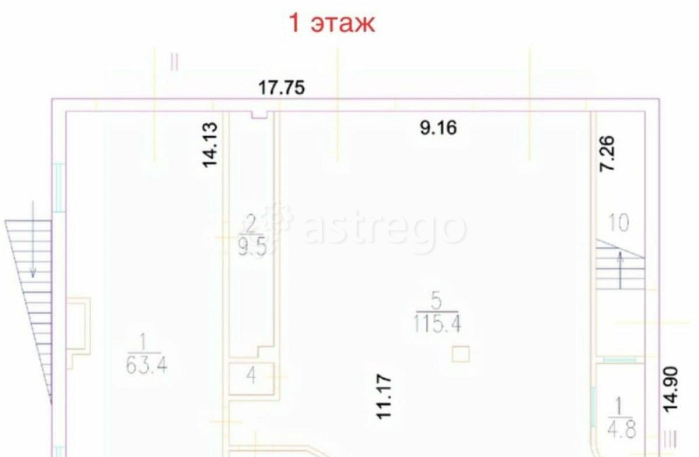 Свободного назначения, 353.5 м2 Москва - изображение 1