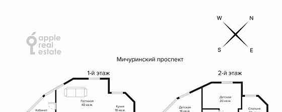 6-комн. квартира, 250 м2, 23/24 эт. Москва