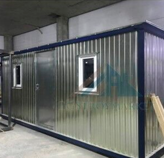 Бытовка металлическая с двойным утеплением распашонка БК-03 6.0х2.4 м GGStroyMarket Москва