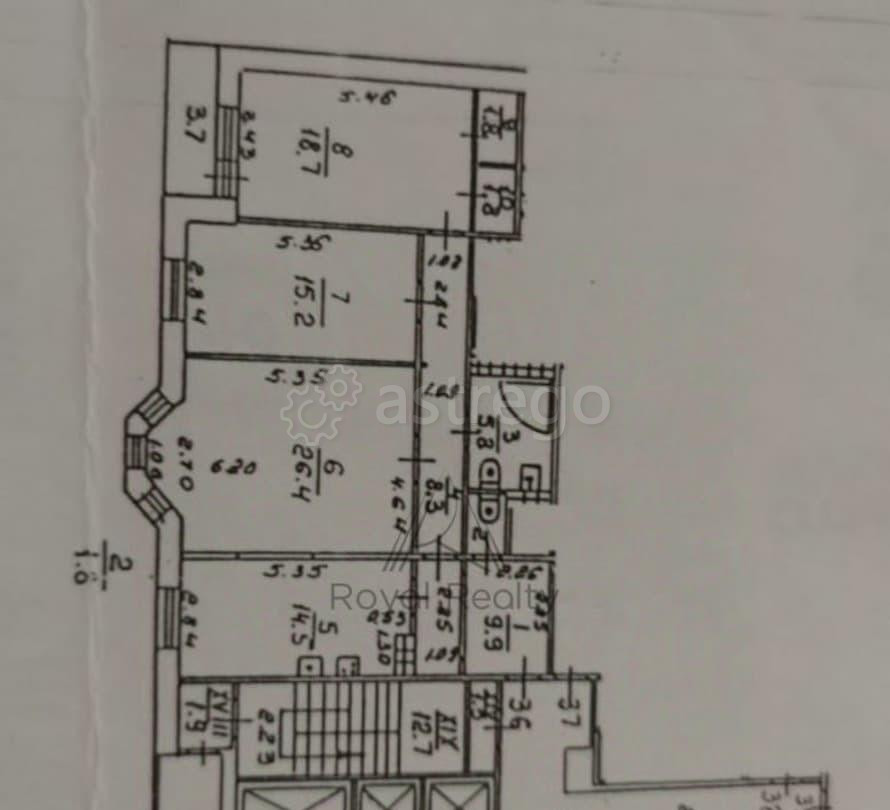 3-комн. квартира, 105 м2, 8/15 эт. Санкт-Петербург - изображение 5