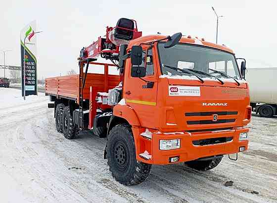 Манипулятор КМУ Kanglim KS 1256G-II на шасси МАЗ 6303А5 Самара