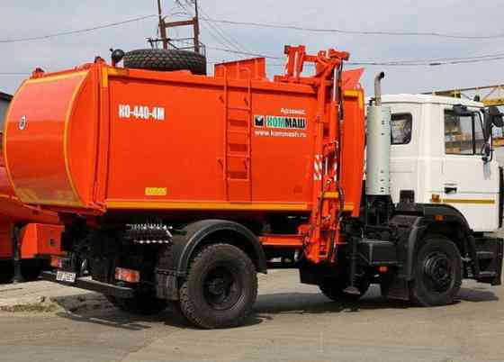 Мусоровоз с боковой загрузкой КО-440-4М на шасси МАЗ-4381 Самара