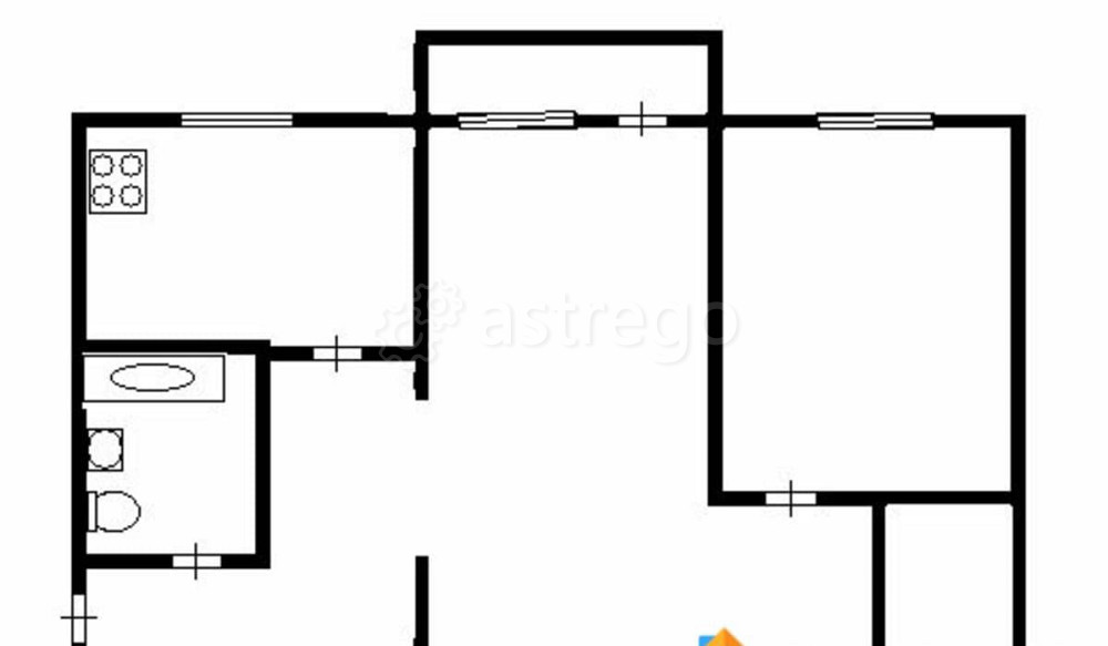 3-комн. квартира, 60 м2, 5/9 эт. Москва - изображение 4