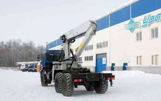 Седельный тягач Камаз 43118 с КМУ ИФ 300С Самара