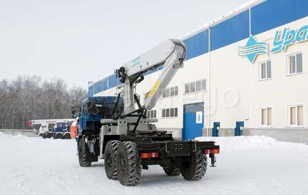 Седельный тягач Камаз 43118 с КМУ ИФ 300С Самара - изображение 1