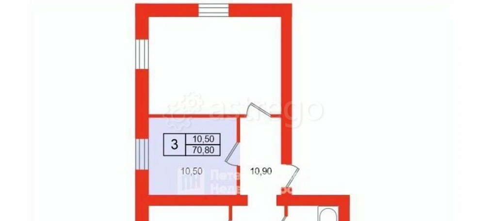 Комната, 10.5 м2, 2/3 эт. Санкт-Петербург - изображение 7