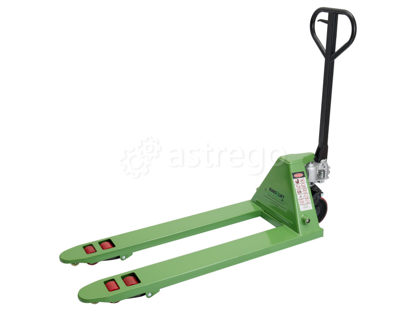 Тележка гидравлическая JD03 (г/п 3.0тн, L=1150мм, B=550мм) П/У колеса Euro-Lift Челябинск - изображение 1