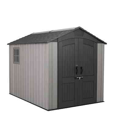 Усиленный пластиковый сарай для дачи LifeTime WoodLook, 79,5 (2,04м*2,75м) Екатеринбург