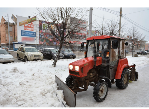 Машина уборочная Беларус МУ-320 м мотор ММЗ коммунальный отвал + щетка МТЗ Краснодар - изображение 1