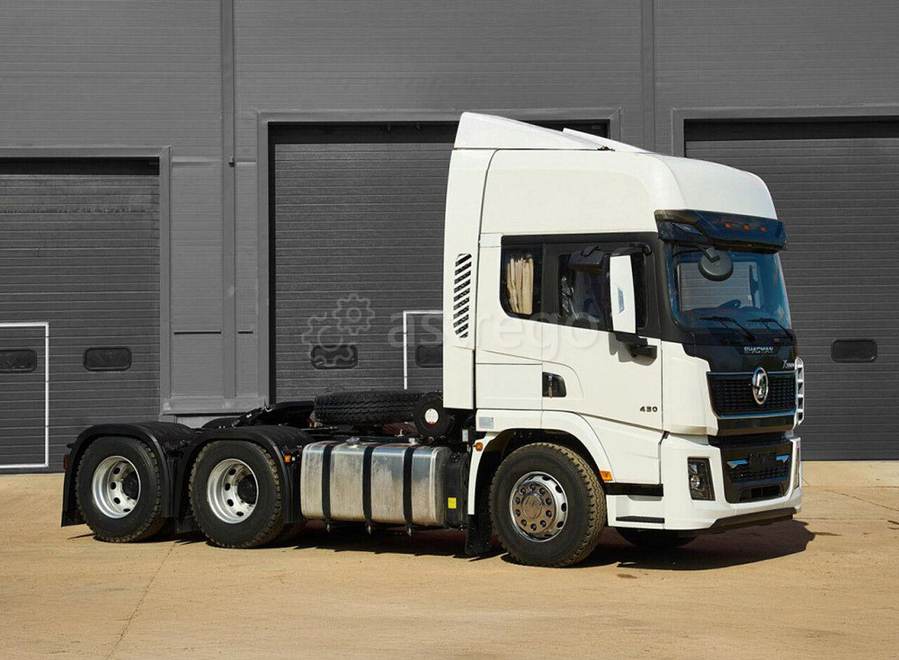 Тягач Shacman X5000 6x4 WEICHAI 430 л.с. белый Москва - изображение 1