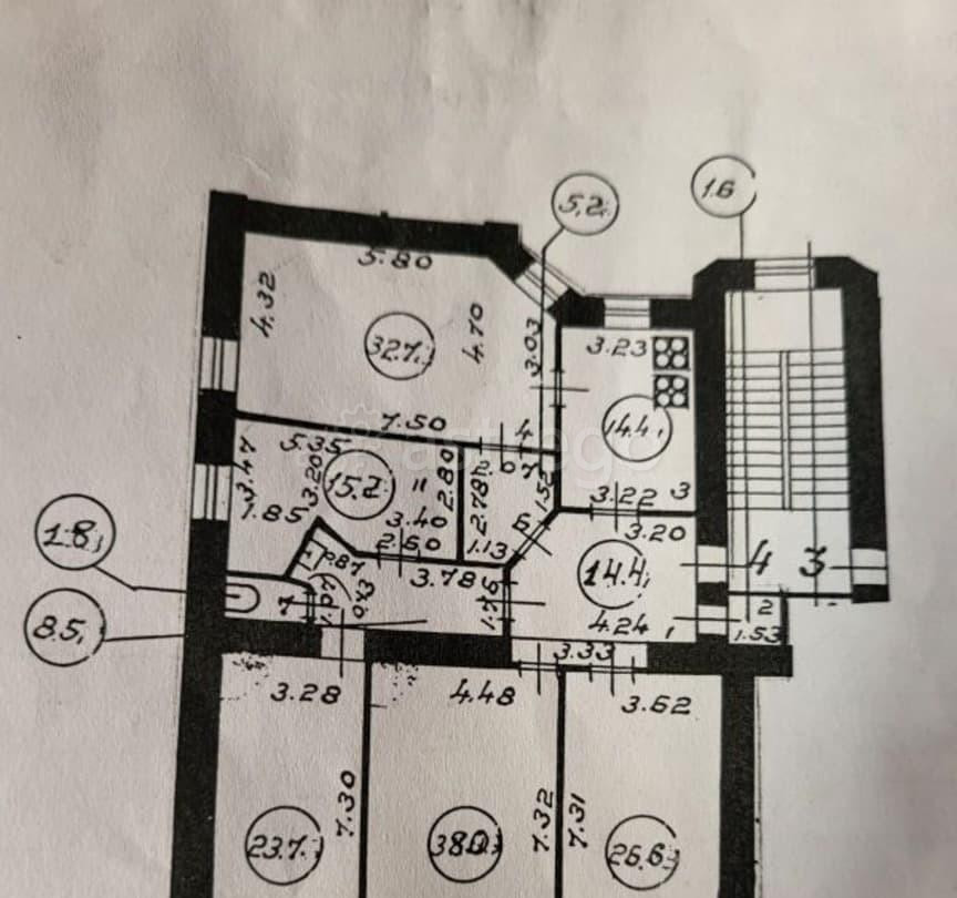 Комната, 33 м2, 2/6 эт. Санкт-Петербург - изображение 3