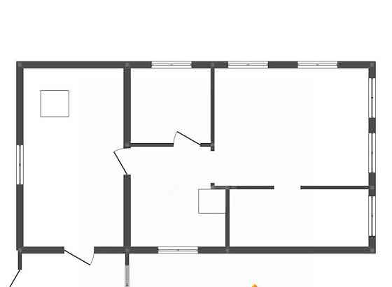 2-комн. квартира, 45.5 м2, 1/1 эт. Белогорск