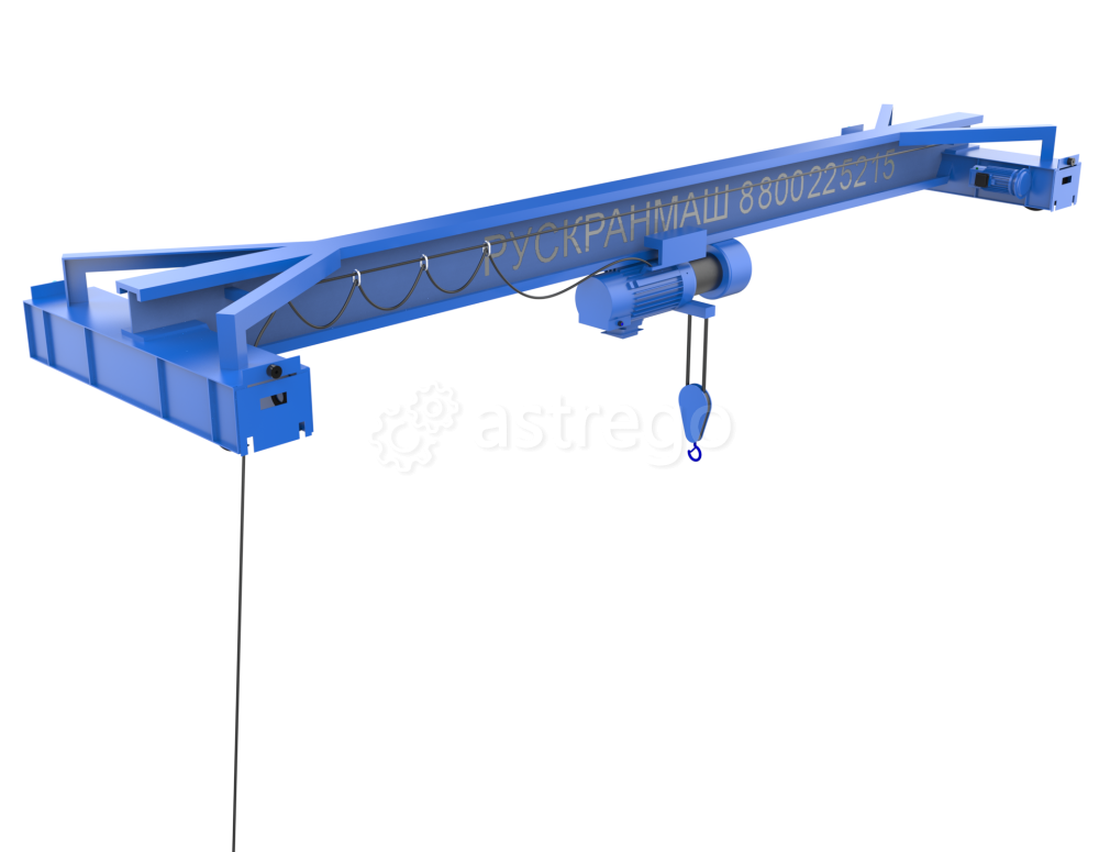 Кран мостовой электрический КРАНВЛ Челябинск - изображение 1